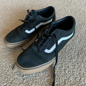 Black and Tan Men’s Vans